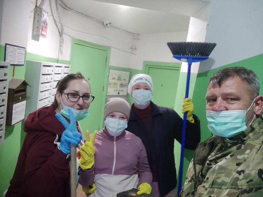 Субботник в ТОС "Володарец"