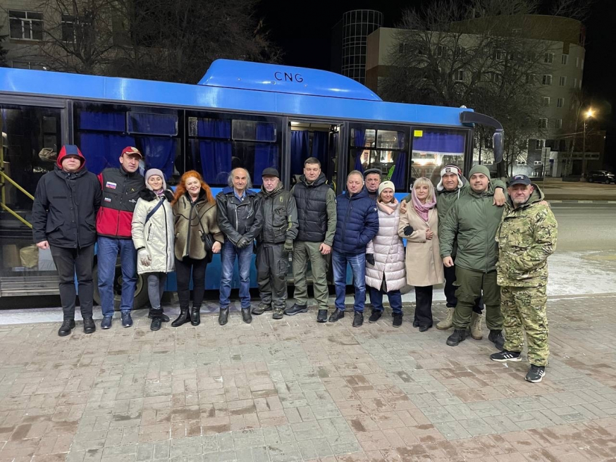 Отправили гуманитарный груз нашим ульяновским ребятам