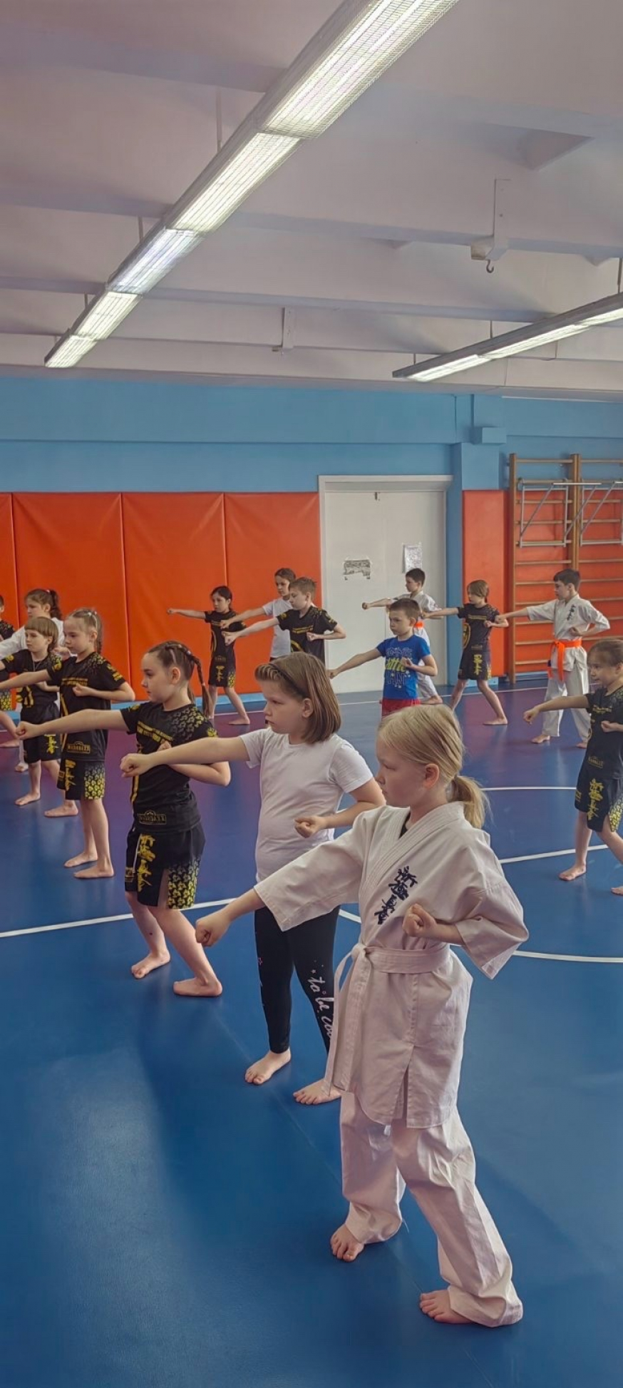 Разминка на занятиях по карате &mdash; это вводная часть тренировки