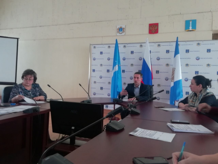 Рабочая встреча с председателями ТОС Заволжского района