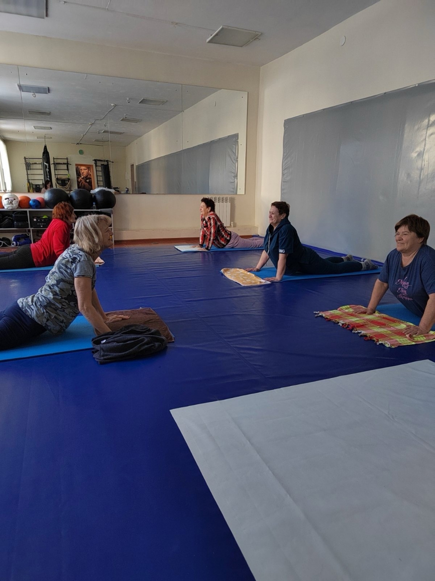 Делимся фото с наших занятий по адаптивной физкультуре