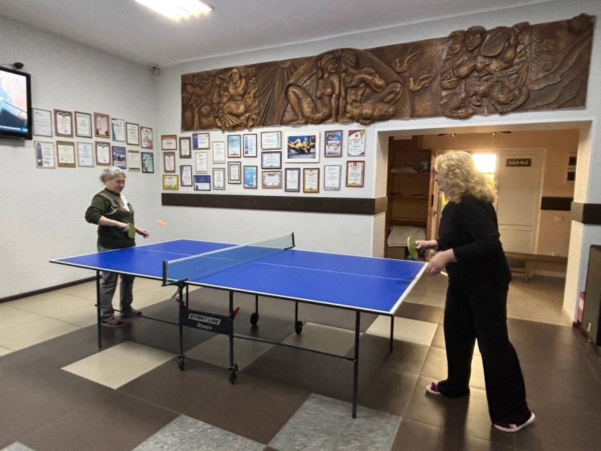 Настольный теннис объединяет