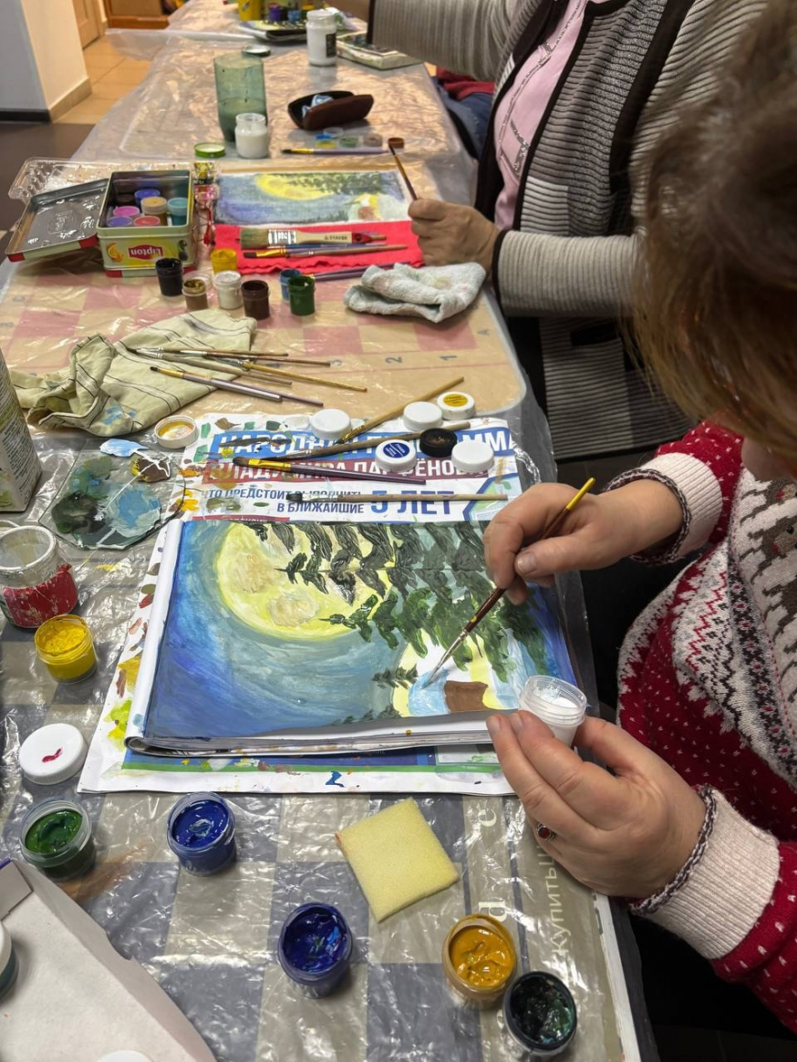 Состоялось очередное занятие по интуитивному рисованию