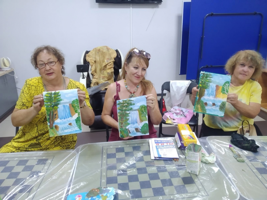 Интуитивное рисование в ТОС "Володарец"