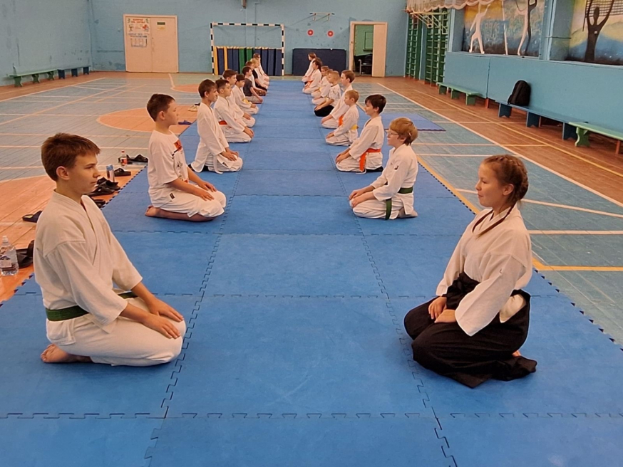 В спортклубе «Володарец» состоялись очередные занятия по айкидо