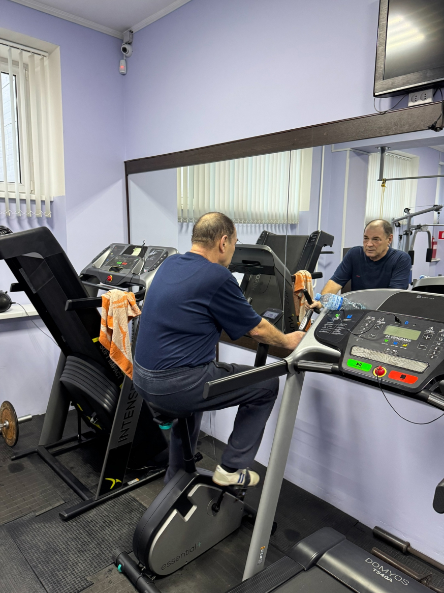 Продолжаем индивидуальные тренировки для жителей