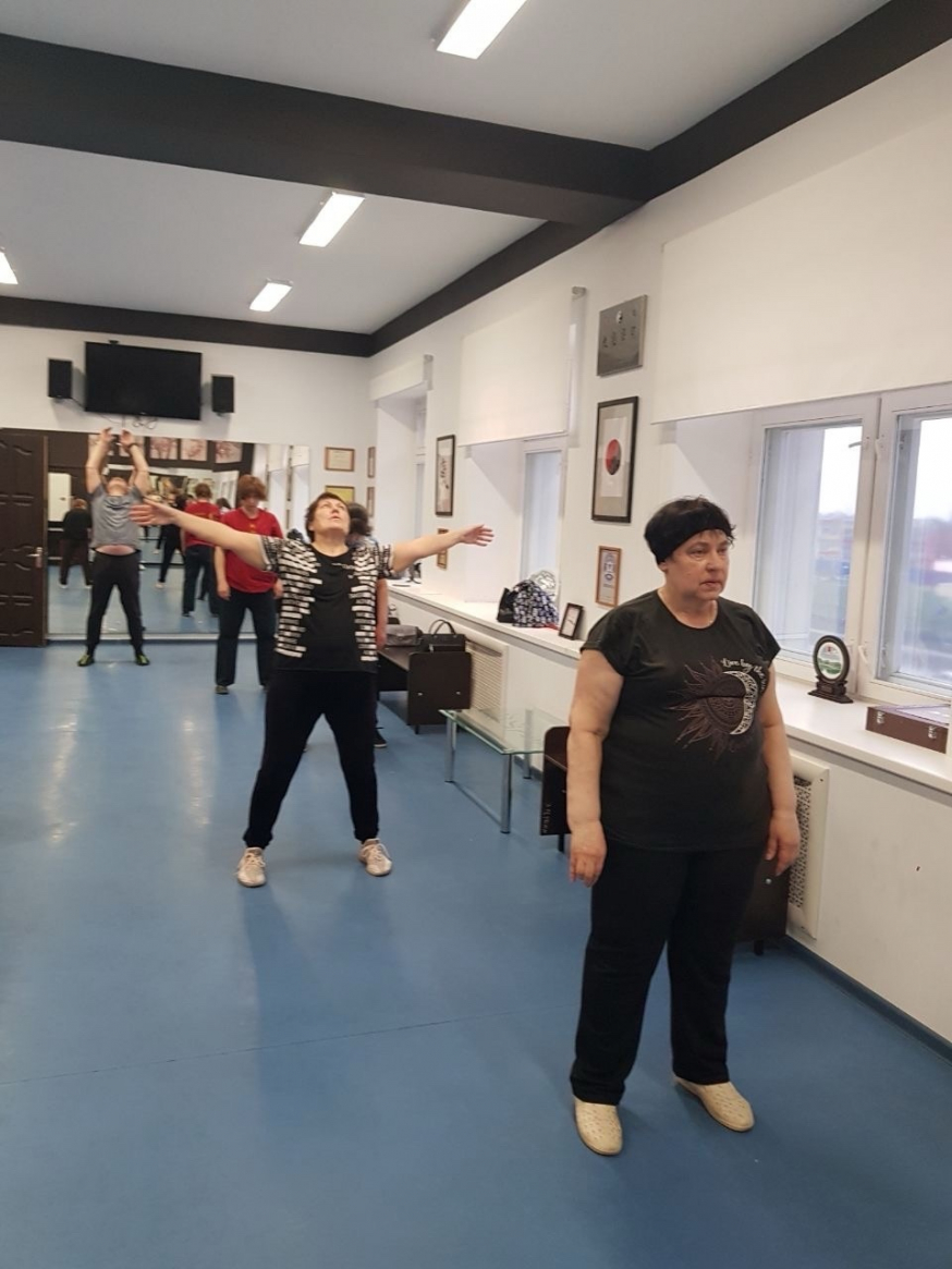 Оздоровительный цигун в спортклубе &laquo;Володарец&raquo;