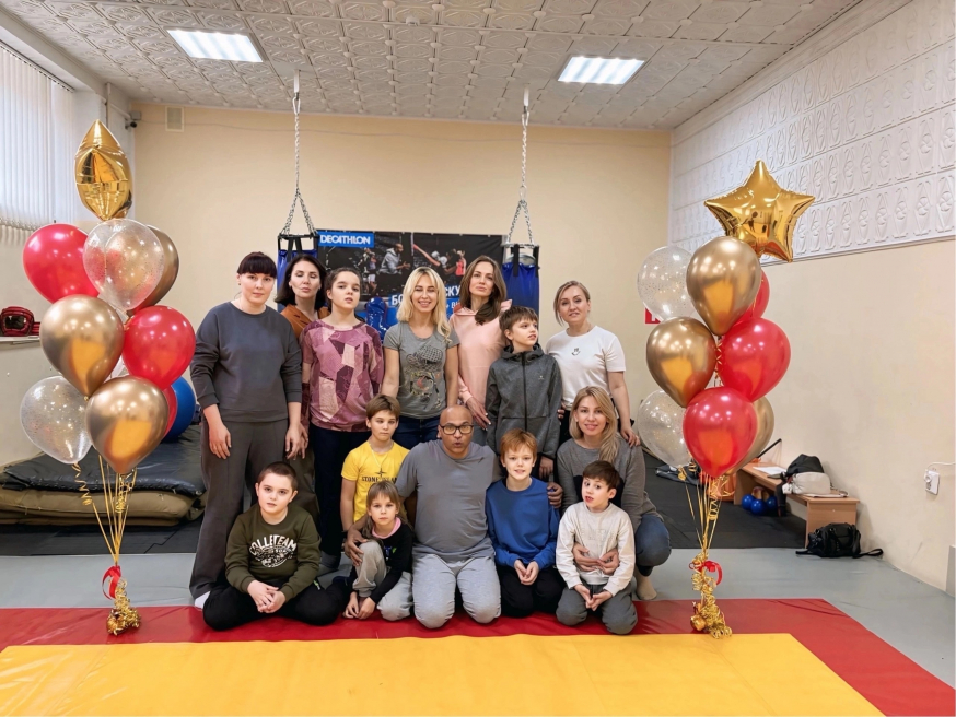 Состоялось первое занятие для детей, нуждающихся в помощи, организованное совместно с АНО Мультиспортивный клуб &laquo;Активные дети&raquo;