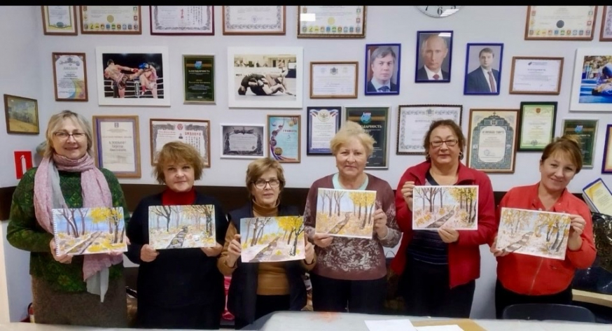 В &laquo;Володарце&raquo; прошло очередное занятие по интуитивному рисованию