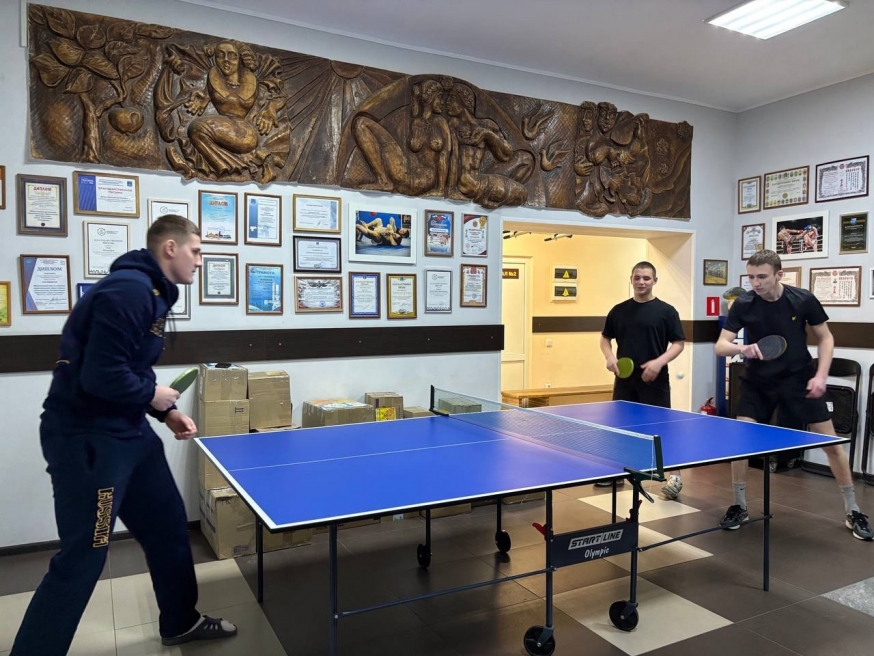 В спортклубе «Володарец» продолжаются игры в настольный теннис
