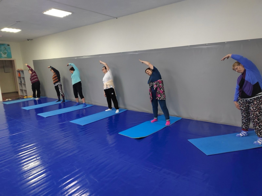 Адаптивная физкультура для наших жителей в спортклубе &laquo;Володарец&raquo;