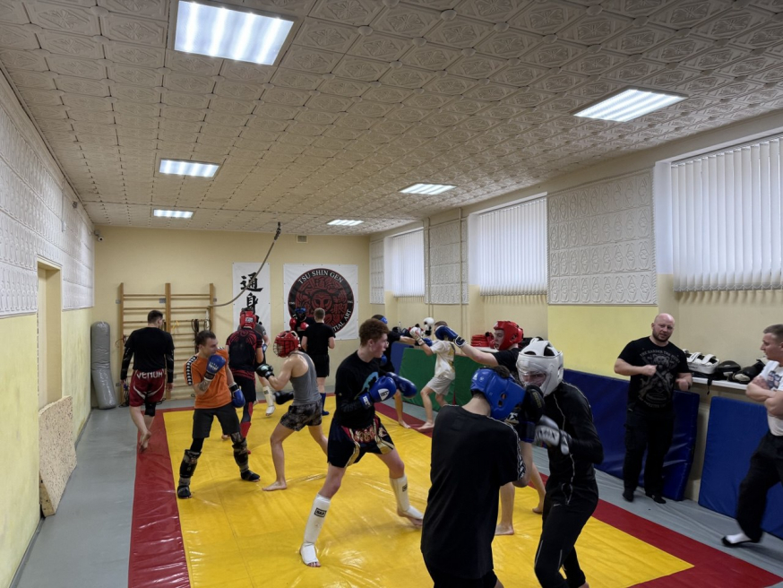 Прошла совместная тренировка со спортсменами клуба &laquo;Александр Невский&raquo;