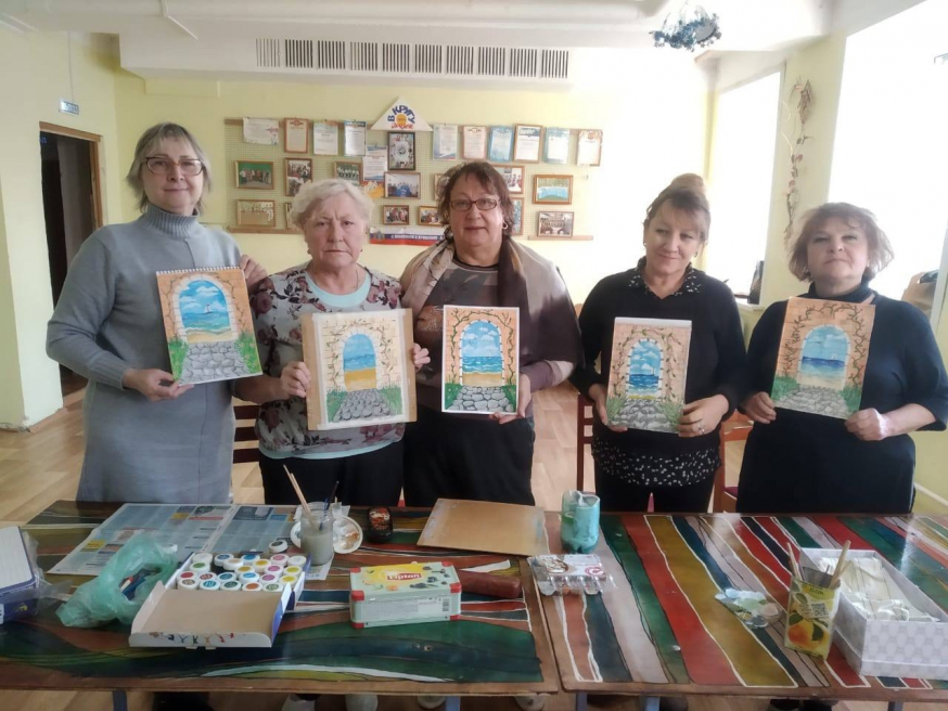 Прошло очередное занятие по интуитивному рисованию